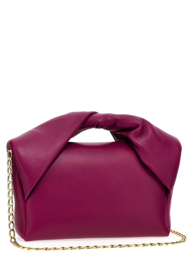 Shop Jw Anderson J.w. Anderson 'twister Large' Handbag In Purple