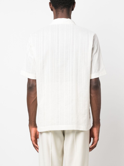 Séfr Sefr Suneham Crêpe Shirt In White