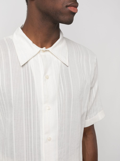 Séfr Sefr Suneham Crêpe Shirt In White