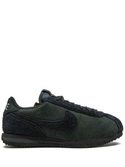 Shop Nike Cortez 23 "triple Black" Sneakers