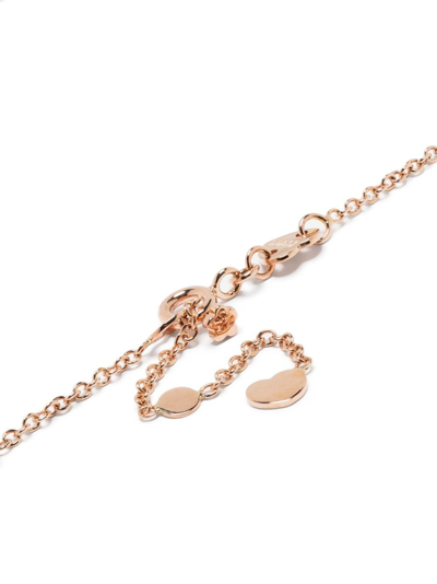 Shop Pasquale Bruni 18kt Rose Gold Giardini Segreti Diamond Necklace In Pink