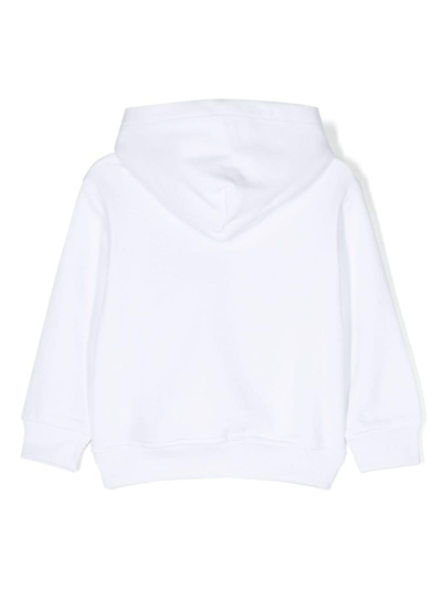 Diesel Cotton Sweatshirt In White