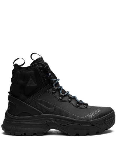 Shop Nike Black Acg Air Zoom Gaiadome Gore-tex Boots
