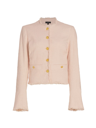 Shop Rag & Bone Women's Carmen Tweed Jacket In Pink
