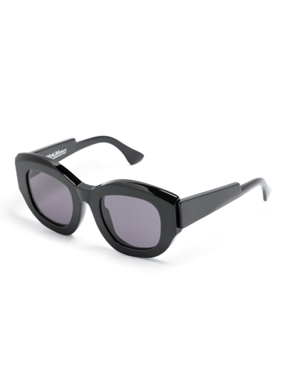 Shop Kuboraum B5 Cat-eye Sunglasses In Black