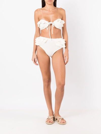 Shop Clube Bossa Bandara Bikini Top In White