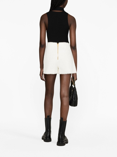 Balmain Bf1pa313xf910fa Blanc In White