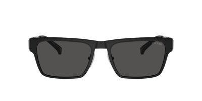 Shop Prada Man Sunglasses Pr 71zs In Dark Grey