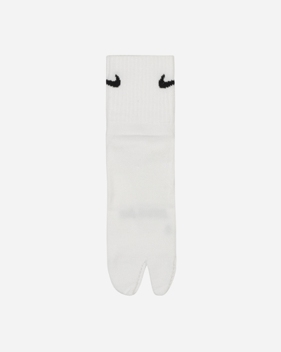 Shop Nike Everyday Plus Lightweight Ankle Split-toe Socks White In Multicolor