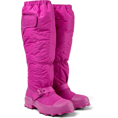 Shop Camperlab Unisex Boots In Purple