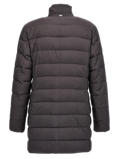Shop Herno 'il Cappotto' Puffer Jacket In Gray