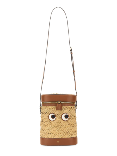 Shop Anya Hindmarch Eyes Bag. In Beige