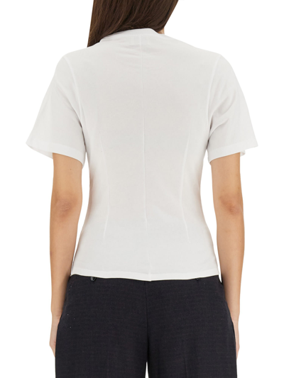 Shop Isabel Marant T-shirt Zazie In Bianco