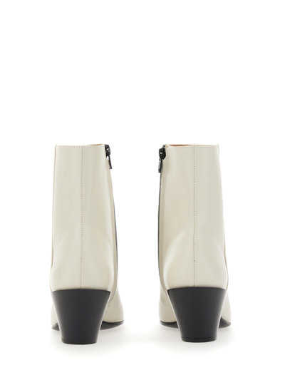 Shop Roberto Festa Leather Boot In Bianco