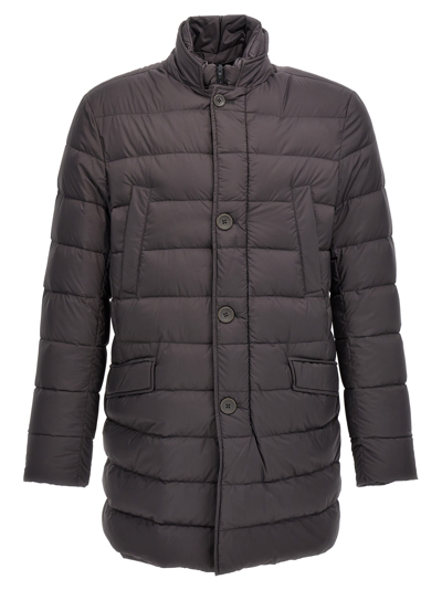 Shop Herno Il Cappotto Puffer Jacket In Gray