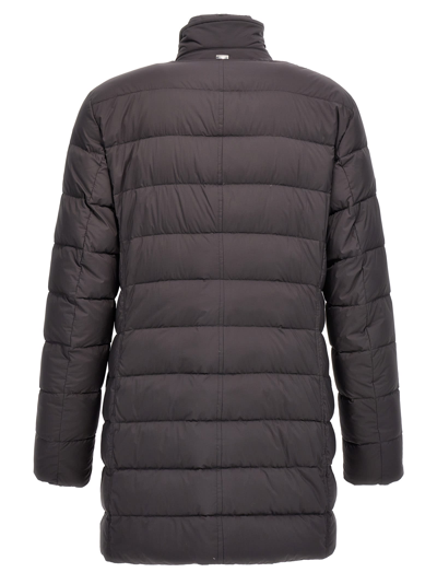 Shop Herno Il Cappotto Puffer Jacket In Gray