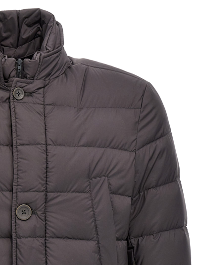Shop Herno Il Cappotto Puffer Jacket In Gray