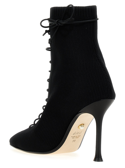Shop Alevì Love Ankle Boots In Black