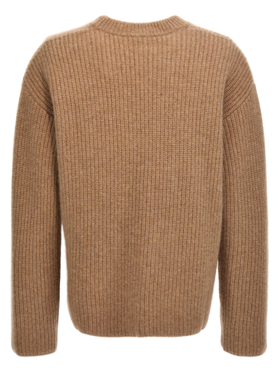 Shop P.a.r.o.s.h Cashmere Sweater In Beige