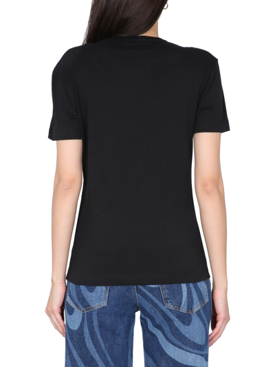 EMILIO PUCCI T-SHIRT WITH LOGO 