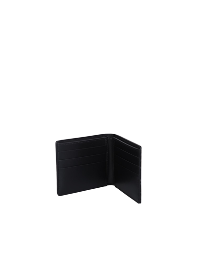 Shop Dolce & Gabbana Logo Jacquard Bi-fold Wallet In Black