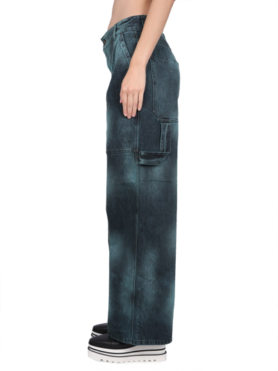 Shop Stella Mccartney Jeans Workwear In Verde