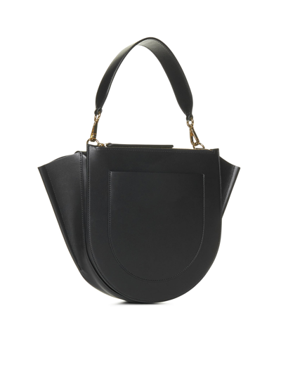 Shop Wandler Hortensia Bag Medium In Black