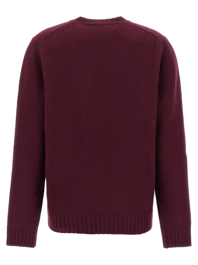 Shop Jil Sander Wool Sweater In Purple