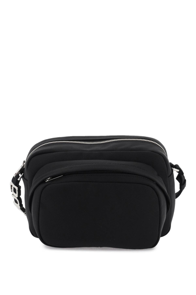 Shop Alexander Wang Nylon Sporty Heiress Crossbody Bag In Black (black)
