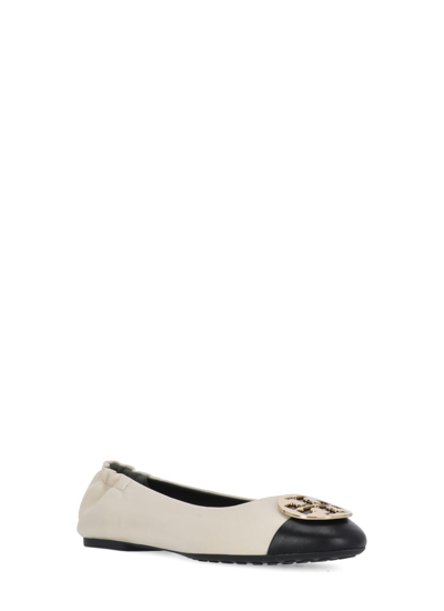 Shop Tory Burch Leather Ballerina Shoes In Multicolor