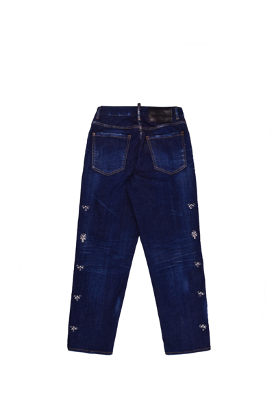 Shop Dsquared2 Jeans In Blue