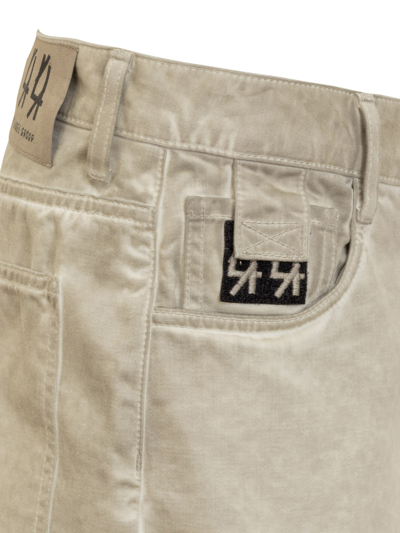 Shop 44 Label Group Shorts With Logo In Sand