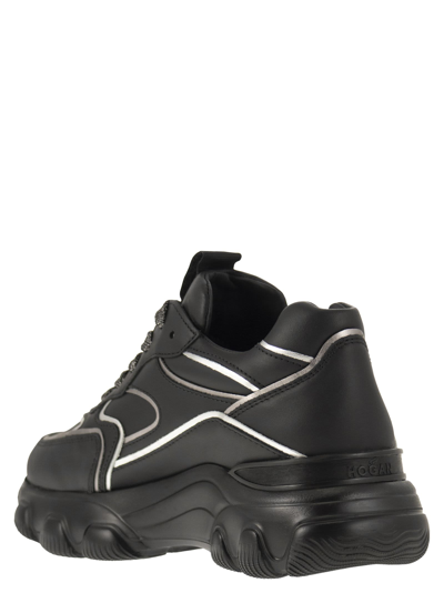 Shop Hogan Hyperactive - Sneakers In Black/silver