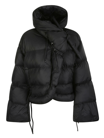 Shop Ottolinger Puffer Jacket In Black