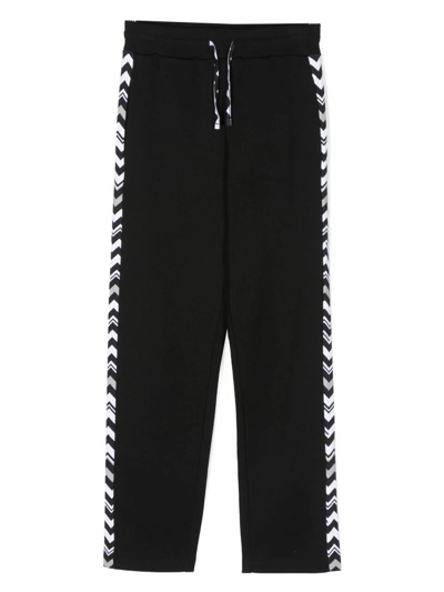 Shop Missoni Sweatpants With Print In Black