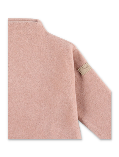 Shop Il Gufo Fleece Pile Sweatshirt In Pink