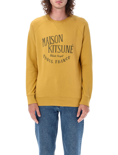 Shop Maison Kitsuné Classic Palais Royal Sweatshirt In Trench
