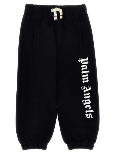 Shop Palm Angels Jogging Classic Overlogo In Black