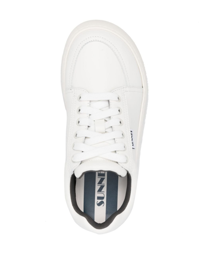 Sunnei Dreamy Lace-up Sneakers In White