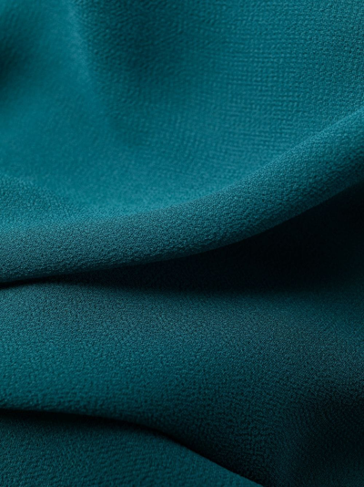 Talbot Runhof Asymmetric Scarf In Green