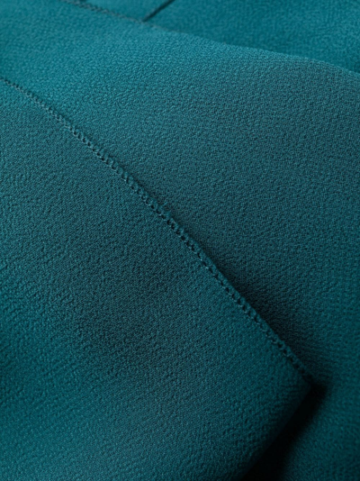 Talbot Runhof Asymmetric Scarf In Green