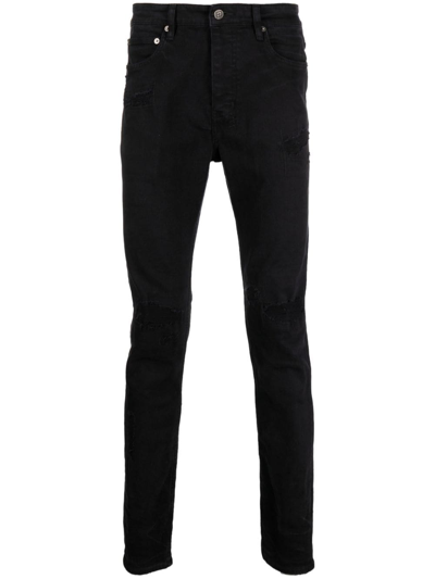 Shop Ksubi Chitch Refurb Mid-rise Jeans In Black