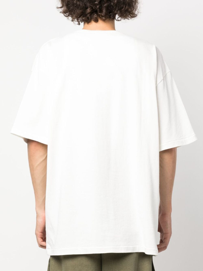 Shop 1989 Studio Crew-neck Cotton T-shirt In White