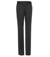 Stella Mccartney Vivian Wool Straight-leg Pants In Navy