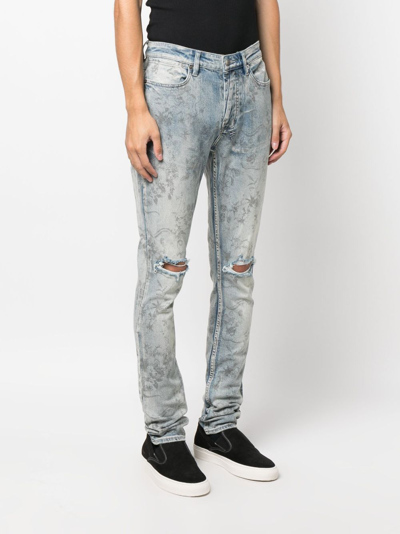 Ksubi Men's Van Winkle Unearthly Graphic Jeans In Blue