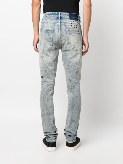 Ksubi Men's Van Winkle Unearthly Graphic Jeans In Blue