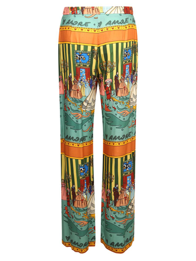 Shop Alessandro Enriquez Trousers In Multi