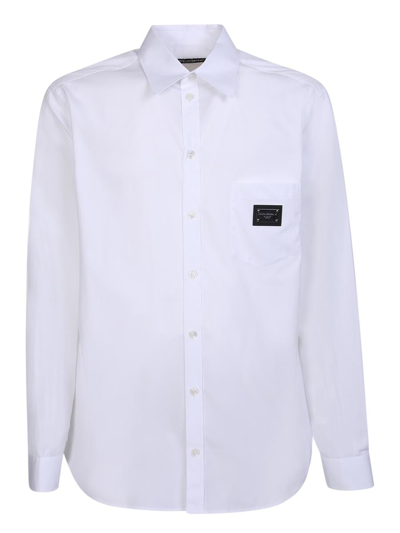 Shop Dolce & Gabbana Shirts In White