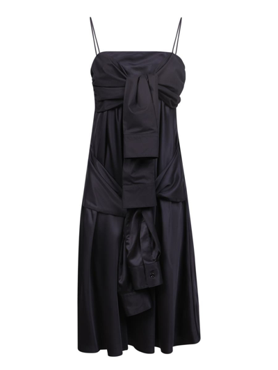 Shop Mm6 Maison Margiela Dresses In Black