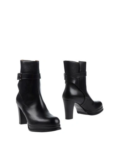 Acne Studios Ankle Boot In Black